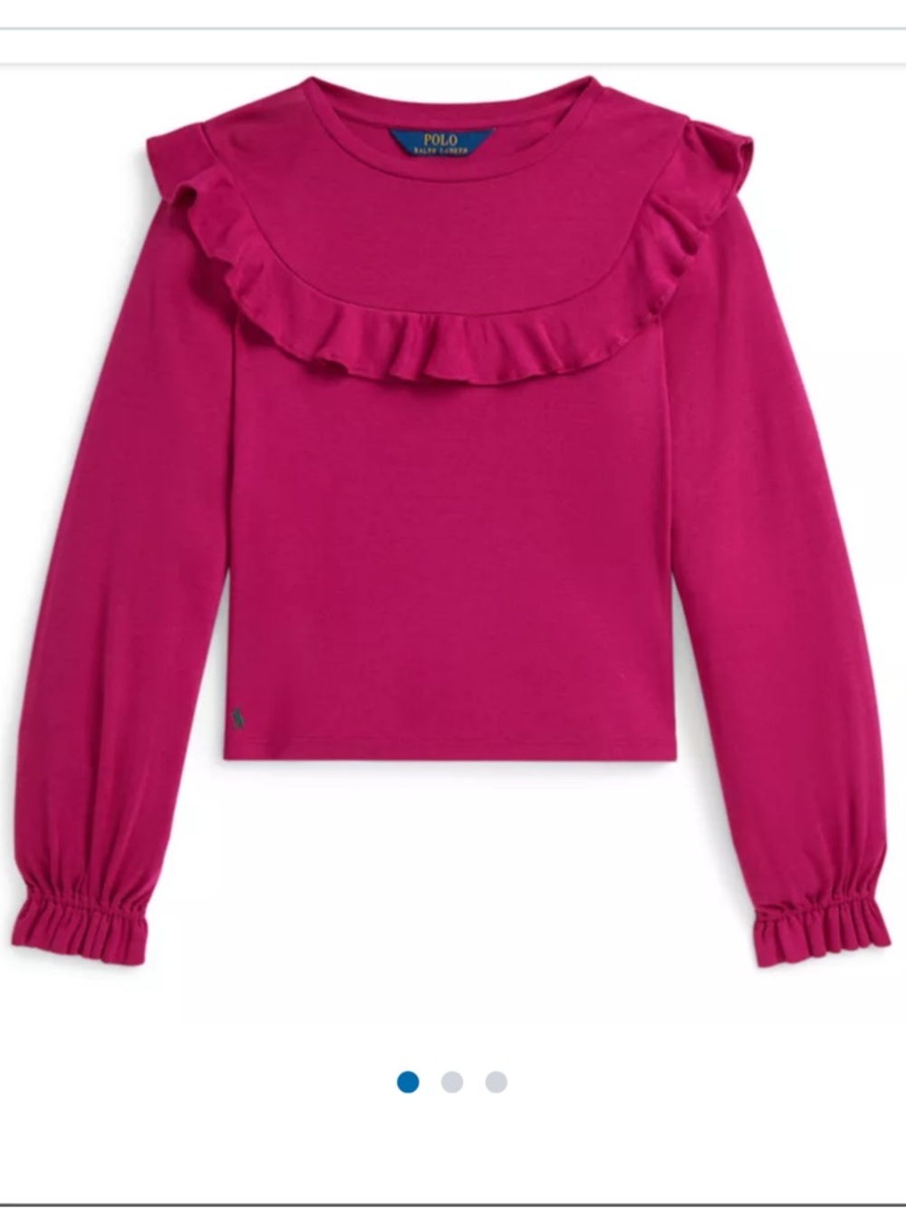 Polo by Ralph Lauren Pink Cotton Top